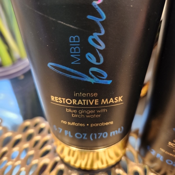 My Black is Beautiful Blue Ginger Scalp Scrub/ Intense Restorative Mask - Picture 3 of 5